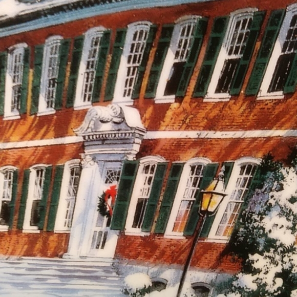 Knowles China Plate "The Georgian" Decorative Plate - Picture 2 of 9